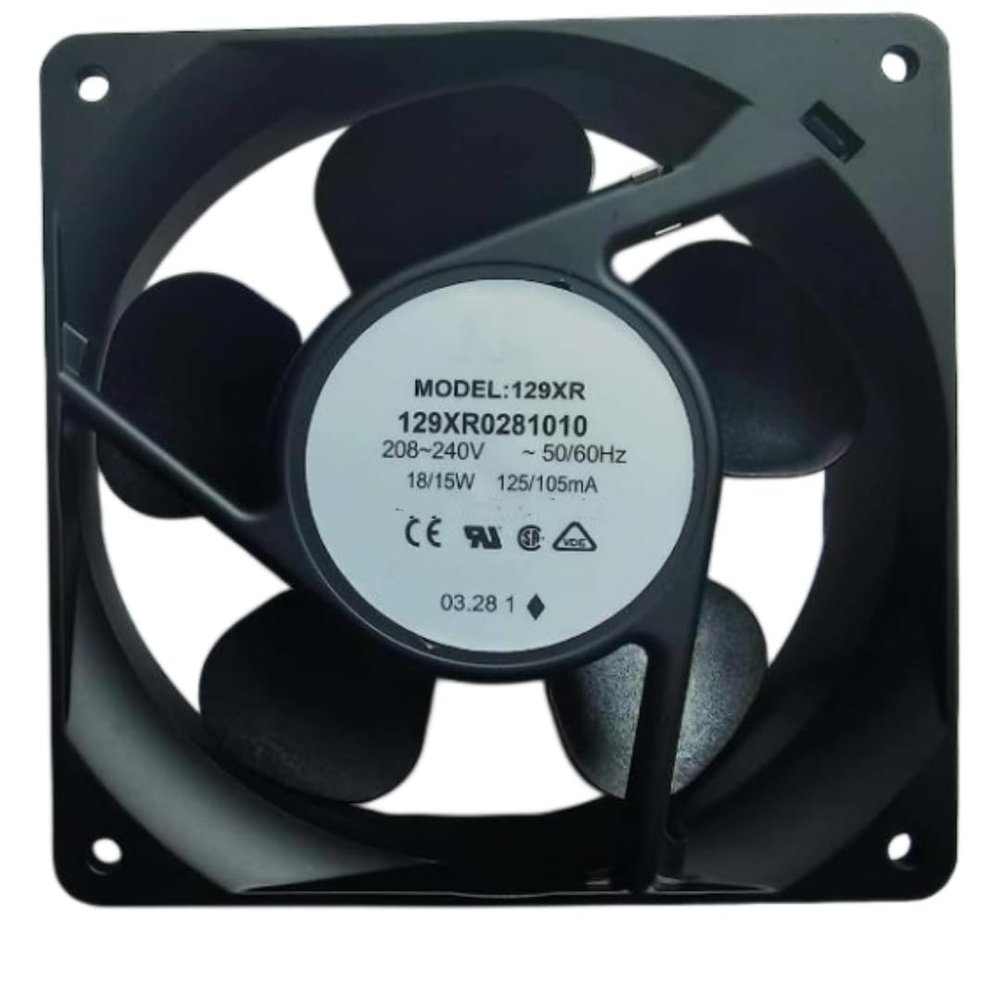 129XR0281010 208/240V 125/105mA 18/15W 120X120X38MM Cooling Fan
