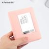 64 Pockets Mini Photo Album for Fujifilm7s/8/25/50s/90 Picture Case Storage, 3 Inch Mini Films Book(Pink colour) view 4