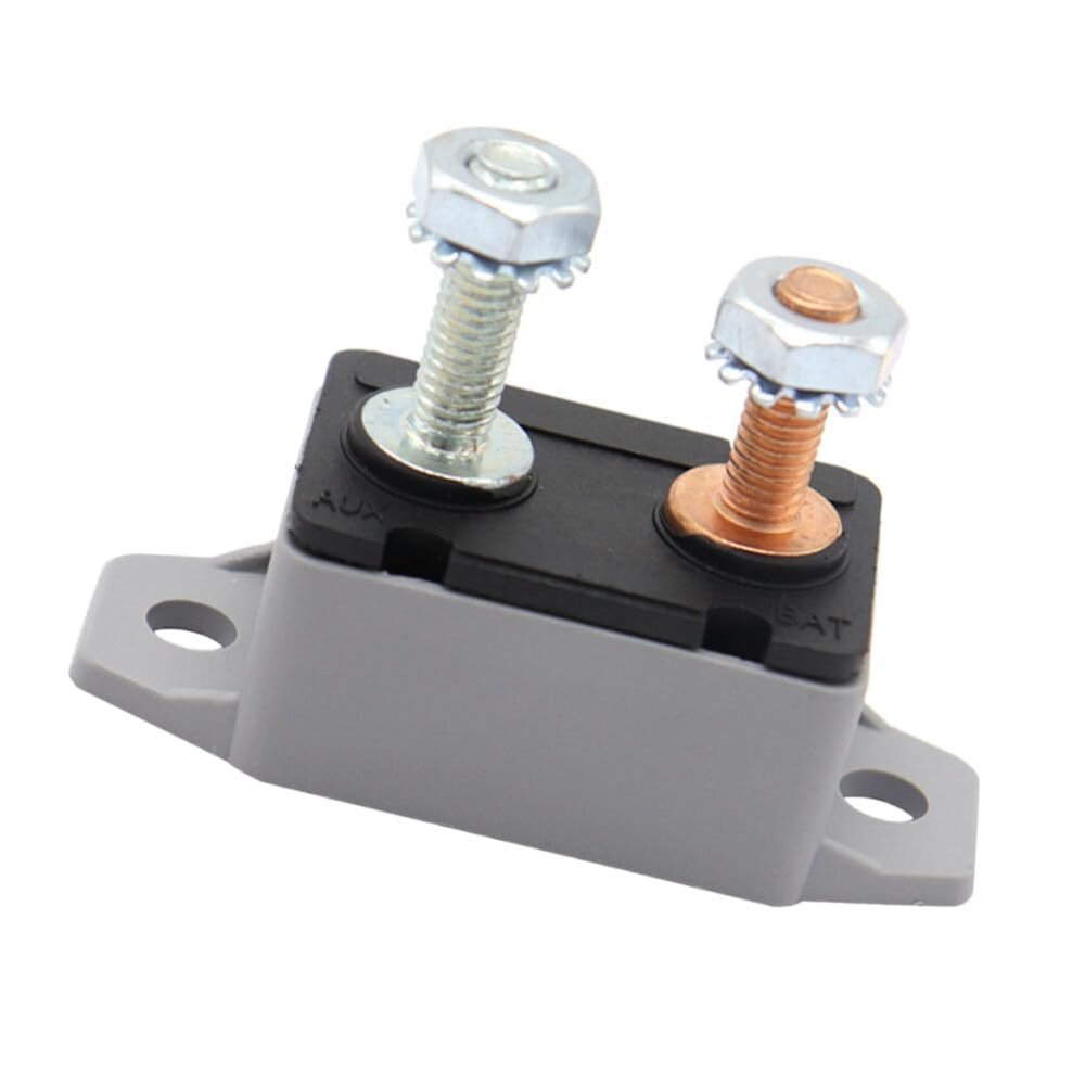 ihreesy 15A Auto Reset Circuit Breaker,12V/24V o Circuit Breaker Overload Protection Heavy Duty Car Circuit Breaker with Stud Terminals for Truck SUV Marine
