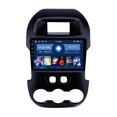 PLOKM 9 inches Car Stereo GPS Navigation Android 11 Car FM AM Navi Radio Head Unit for Ford Ranger 2011-2014Suppot WiFi/BT Tethering Internet SWC Mirror Link
