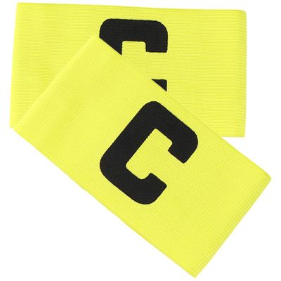 NUOBESTY 2pcs Soccer Captain Arm Band Youth Football Arm Sleeve for Team Sports Adjustable Band c Badge