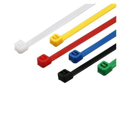 NORAZE 100PCS Self-Lock Cable Ties Plastic Nylon Cable Ties Fasten Loop Cable Organizer Binding Belt (Color : Brown, Size : 4X150mm)