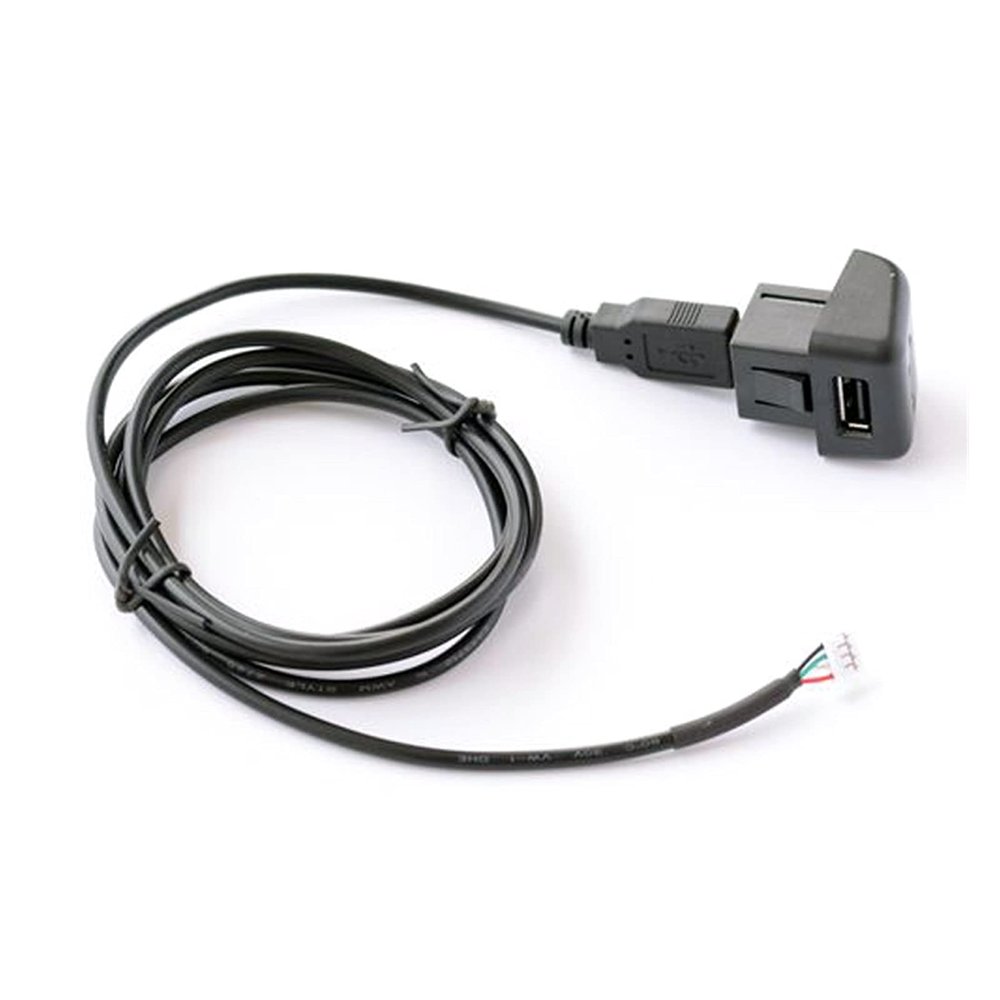 Car Stereo Replacement AUX Cable and Interface Switch Compatible RD9 RD43 RD45 (Color : AUX and Socket)