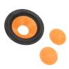 Paper Speaker Cone Subwoofer Cones,0.8 Inches Inner Diameter with Rubber Surround,Speaker Cone Drum Paper for 3 Inches Speaker view 1