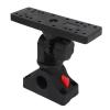 Headerbs Fish Finder Mount Base Universal Mounting Plate 360 Degree Swivel, Marine Electronic Mount, Fish Finder Bracket view 1