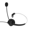 ciciglow Headset with Microphone, H3602.5VA Single Sided Business Headset 2.5mm Plug Black Volume Adjustment Noise Cancelling Telephone for Call Center Customer Service view 3