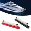 2pcs 12 Terminal Bus Bar 48V 150A Low Good Conductivity Power Distribution Block 12 Terminal Bus Bar Power Distribution Junction Post Power Distribution Terminal Power D view 3