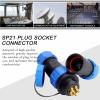 Aviation Plug, IP68 SP21 Aviation Cable Connectors Aviation Plug Socket (5pin) view 4