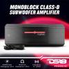 DS18 ZR2000.1D 1-Channel Class D Monoblock Amplifier  2000W RMS @ 1 Ohm, 6000W Peak | Subwoofer Audio Amp with LPF, Subsonic Filter, Bass Knob & LED Indicators (Renewed) view 2