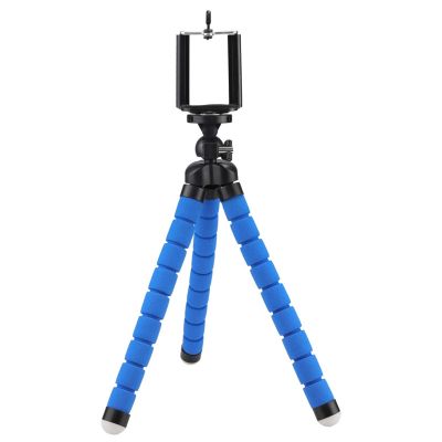 FIONEL Projector Bracket Household Tripod Projector Stand, Portable Mini Tripod 6.0MM Compatible Mini Projector Camera Stand Phone Stand, 2 Colors Projector Stand (Color : Blue Stand Holder)