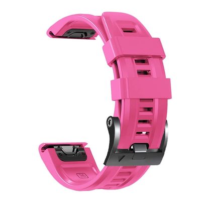 ANZOAT 22/26mm Watchbands For Garmin Fenix 7 7X 6 6X Pro 5 5X EPIX 3HR 935 Smart Watch Original Silicone Band Quick Easyfit Wrist Strap (Color : O, Size : 26mm D2 MK1 MK2)