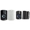 Polk Audio Atrium 5 Outdoor Speakers with Powerful Bass (Pair, White) & Atrium 4 Outdoor Speakers with Powerful Bass (Pair, Black), All-Weather Durability, Broad Sound Coverage view 1