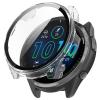 [2-Pack] Senter Case Cover for Garmin Forerunner 965 case, Hard PC Bumper Tempered Glass Anti Protective Case Compatible with Garmin Forerunner 965 Smart Watch view 1