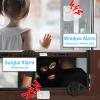 Window Door Alarm, 125db Door Alarm for Kids Safety, Door Window Sensor for Home Security view 4