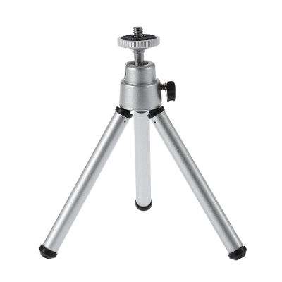 FIONEL Projector Bracket Projector Tripod Stand Silver Stretchable Tabletop Bracket Portable Holder Selfie Stick for Mini Projector DLP Digital Camera Smartphone Projector Stand