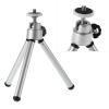 FIONEL Projector Bracket Projector Tripod Stand Silver Stretchable Tabletop Bracket Portable Holder Selfie Stick for Mini Projector DLP Digital Camera Smartphone Projector Stand view 3