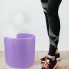 Toddmomy Yoga Knee Pad Rubber Knee Protective Cushion Thicken Yoga Cushion Guard Pads Extra Padding Support for Men Women Knees Wrists Elbows Exercise Purple view 3