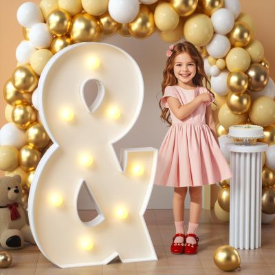imprsv Marquee Letters, 3FT Light Up Letters & with Light for Party Decor