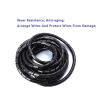 1 Roll Wire Spiral Tube White/Black PE 4mm-30mm Flame Retardant Cable Protective Wound Hose (Color : Black, Size : 20mm 3Meters) view 4