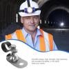 iplusmile Hard Hat Light Mount Clip Lightweight Safety Helmet Holder for Hands Use Compatible Helmets for Hiking Camping and Construction view 4