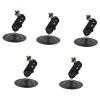 FIONEL Projector Bracket 5PCS Camera Wall Mount Bracket Black Speaker Brackets Projector Stand Mini Projector Mount with 360 Degrees Rotatable Heads Projector Stand view 1