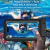 6 Pack Waterproof Phone Pouch IPX8 Universal Waterproof Case Dry Bag Phone Protector for iPhone 17/16/15/14/13 Pro Max Plus XS XR X 8 Galaxy S25 S24 S23 S22 S21 S20 Pixel Up to 8.4"(Multicolor 6) view 3