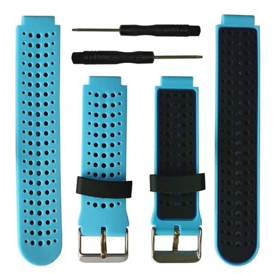 BCMCBV Fashion Bands For Garmin Forerunner 220 Watch Band Silicone Bracelet For Forerunner 230/620/630/735XT/235 Lite Replacement Strap (Color : B, Size : For Forerunner 220)
