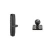 ARKON Robust Series 6 inch 25mm Aluminum Mount Shaft Retail Black (SPRM256) & APMAMPS25MM Metal 4 Hole AMPS to 25mm Rubber Ball Adapter Robust Mount Series Retail, Black view 1