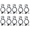 TDYU G Shape Earpiece Walkie Talkie Headset with Mic PTT Compatible with Cobra Microtalk PX650 Cxt195 Cx112 PX655 ACXT1035r ACXT145 ACXT545 RX385 RX685 Two Way Radio 10Pack view 1