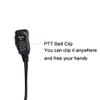 TDYU G Shape Earpiece Walkie Talkie Headset with Mic PTT Compatible with Cobra Microtalk PX650 Cxt195 Cx112 PX655 ACXT1035r ACXT145 ACXT545 RX385 RX685 Two Way Radio 10Pack view 4