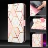 Case for Redmi Note 9S Cover,Case for Redmi Note 9S EVE-LX9 EVE-LX9N EVE-LX3 PU Leather Flip Cover Stand Cases Cover Gold view 3