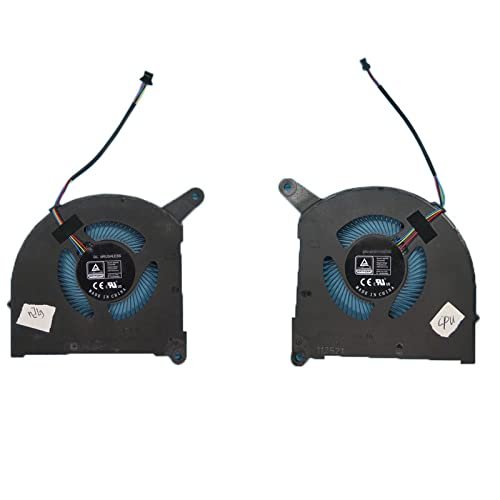 Laptop CPU GPU Fan for Gigabyte for AERO 17 YE5 XE5 KE5 AERO 17 (for Intel 12th Gen) 12th Gen