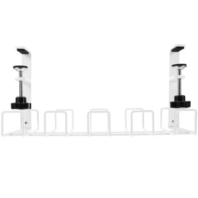 Angoily Desk Tray Wire Organizer for Tidy Cables and Easy Installation Prevents Circuits for Use