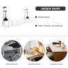 Angoily Desk Tray Wire Organizer for Tidy Cables and Easy Installation Prevents Circuits for Use view 2