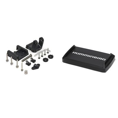 Humminbird 7400931 MHX XNT Transom Mounting Hardware Kit & 780044-1 UC H7 R2 Helix 7 Unit Cover