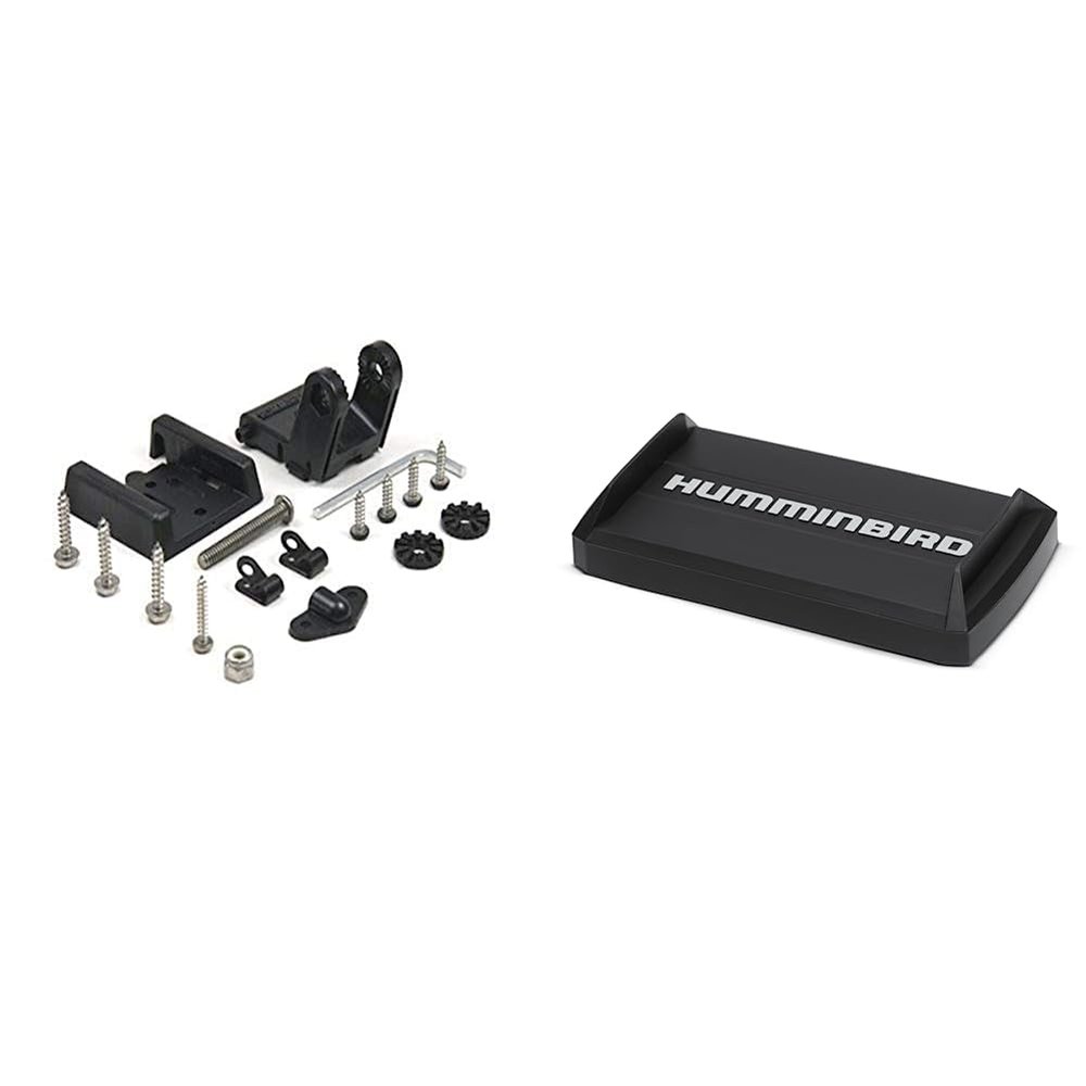 Humminbird 7400931 MHX XNT Transom Mounting Hardware Kit & 780044-1 UC H7 R2 Helix 7 Unit Cover