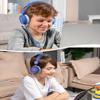 New Bee Kids Headphones for School with Microphone KH20 HD Stereo Safe Volume Limited 85dB/94dB Foldable Lightweight On-Ear Headphone for boy Mac/Android/Kindle/Tablet/Pad(Royal Blue) view 4
