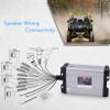 PYLE 1500 Watt 4-Channel Waterproof Amplifier + Pyle Water Resistant Marine Stereo Cover view 3