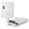 MokerLink Outdoor 10 Port Gigabit PoE Switch, 8 Gigabit PoE, 2 Gigabit SFP, 96W IEEE802.3af/at, IP65 Weatherproof Plug & Play Network Switch view 1