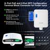 MokerLink Outdoor 10 Port Gigabit PoE Switch, 8 Gigabit PoE, 2 Gigabit SFP, 96W IEEE802.3af/at, IP65 Weatherproof Plug & Play Network Switch view 4