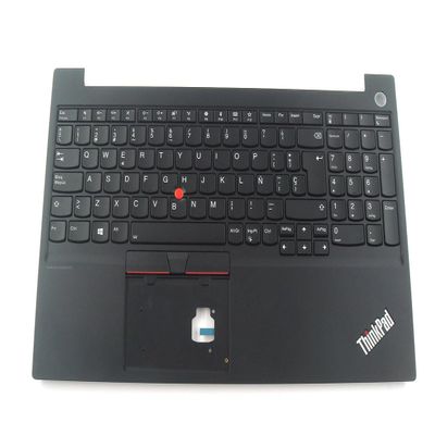 Bayjebu Parts for Lenovo ThinkPad E15 20RD 20RE Palmrest Keyboard Bezel Spanish Backlit Keyboard 15.6 inch 5M10V16901