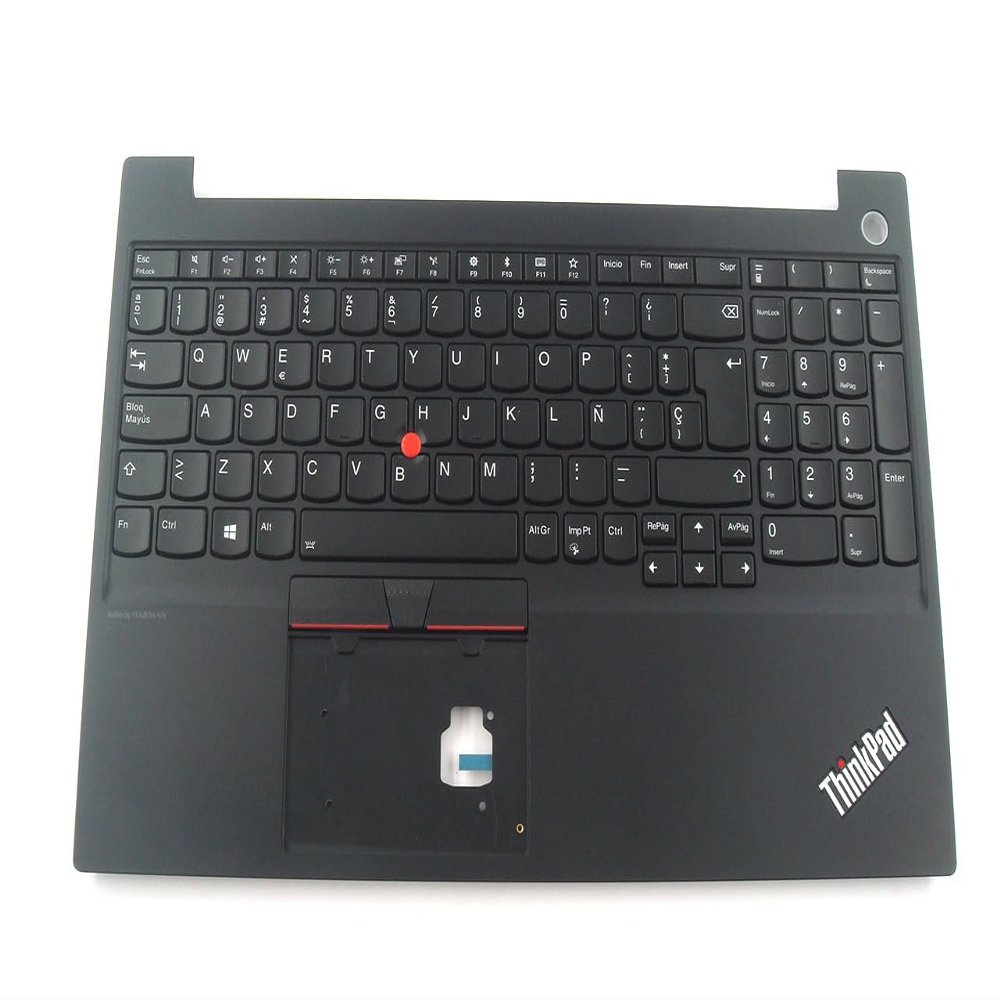 Bayjebu Parts for Lenovo ThinkPad E15 20RD 20RE Palmrest Keyboard Bezel Spanish Backlit Keyboard 15.6 inch 5M10V16901