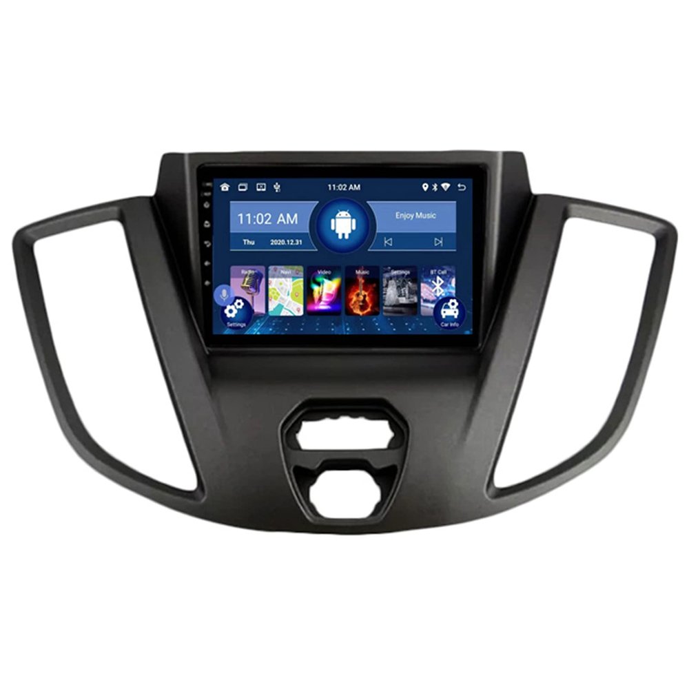 7 inch Car Stereo Bluetooth Music Player Autoradio Android 12 for Ford Transit 2015 2016 2017 2018 Support FM RDS Carplay DAB+ DSP WiFi USB Bluetooth