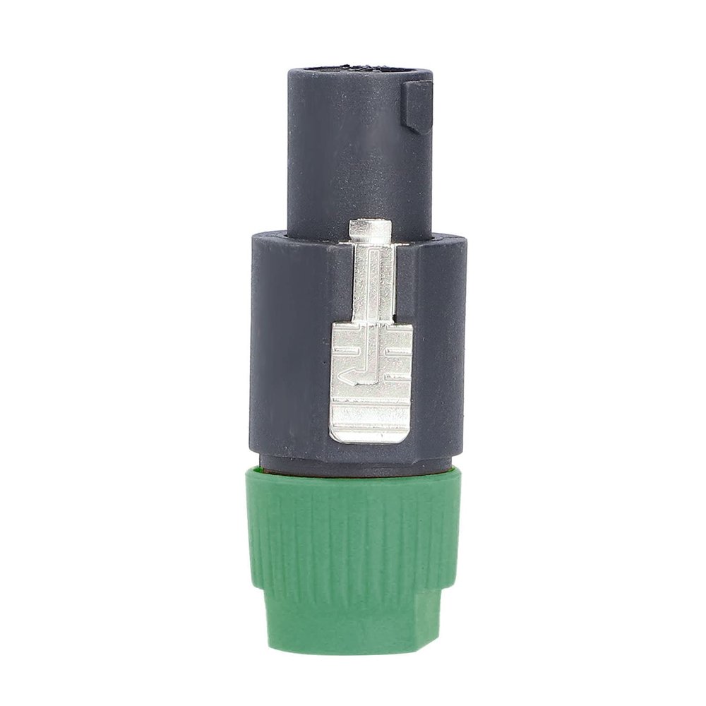 4Pcs 4 Pole Speaker Plug Twist Lock Audio Power Amplifier Cable Connector CNL4FC, 4 Pole Speaker Plug for Speakers Powercon Twist Lock()
