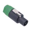 4Pcs 4 Pole Speaker Plug Twist Lock Audio Power Amplifier Cable Connector CNL4FC, 4 Pole Speaker Plug for Speakers Powercon Twist Lock() view 2