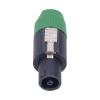 4Pcs 4 Pole Speaker Plug Twist Lock Audio Power Amplifier Cable Connector CNL4FC, 4 Pole Speaker Plug for Speakers Powercon Twist Lock() view 3