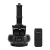 Asixxsix Motorized Panoramic Tripod Head, Motorized Pan Tilt Head, 360 Degree Rotation Motorized Tripod Head with Remote Control and Mobile Phone Clip for Mobile Phone Camera SLR view 1
