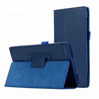 SOENS PU Leather Flip Stand Cover Compatible with Lenovo Tab M7 TB-7305F TB-7305I TB-7305X 7.0 inch Tablet Case Funda (Color : Dark Blue)