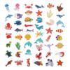 100 Pack Ocean Life Animal Stickers,Under The Sea Party Favors, Waterproof Stickers for Water Bottle Laptop Computer Phone view 2