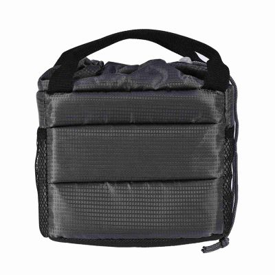 Acouto Camera Bag Only Polyester Insert Partition Camera Hand Bag Shockproof Padded Divider Cover Case for DSLR Camera Partition Bag (Grey)
